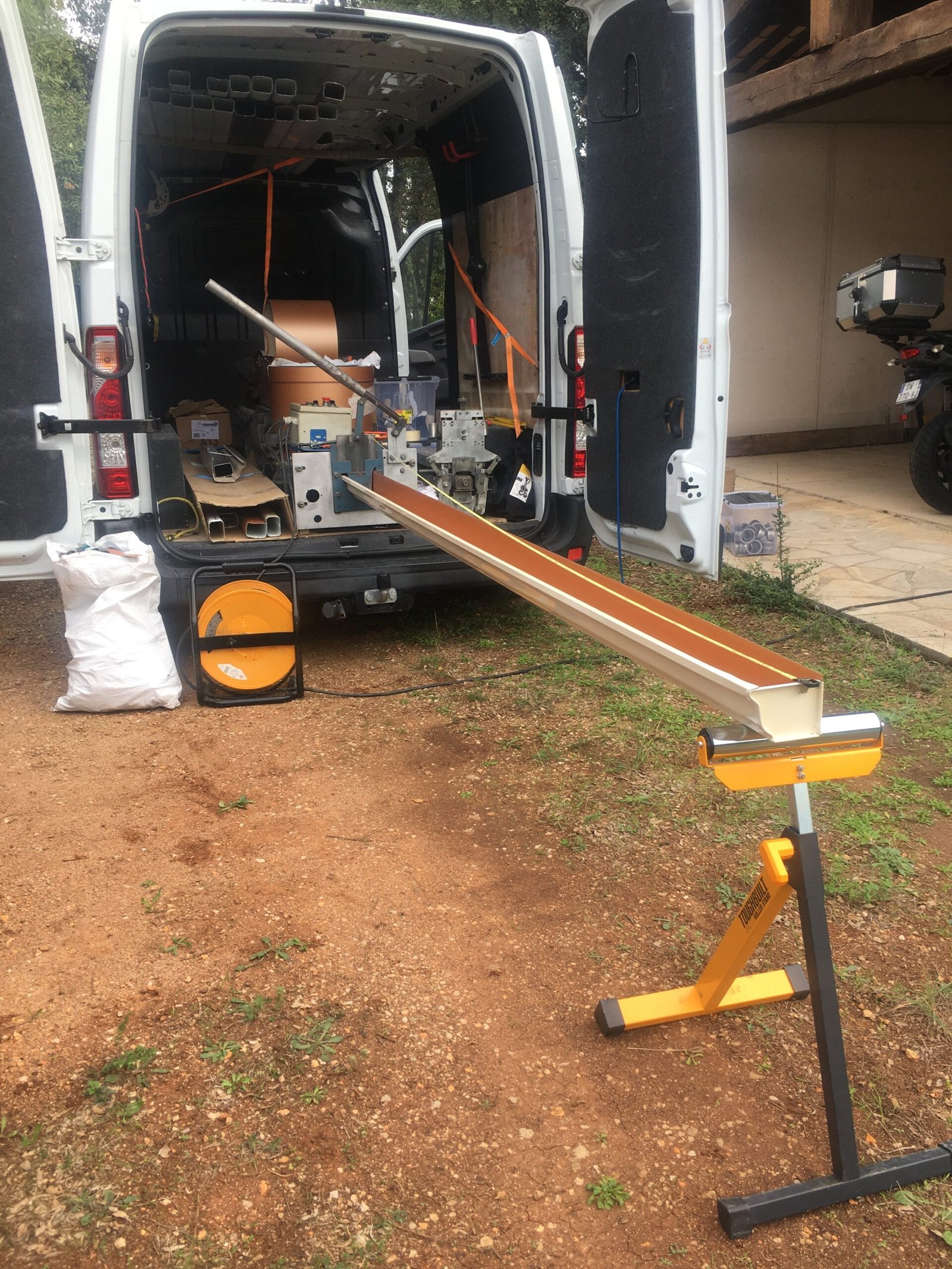 fabrication de gouttière